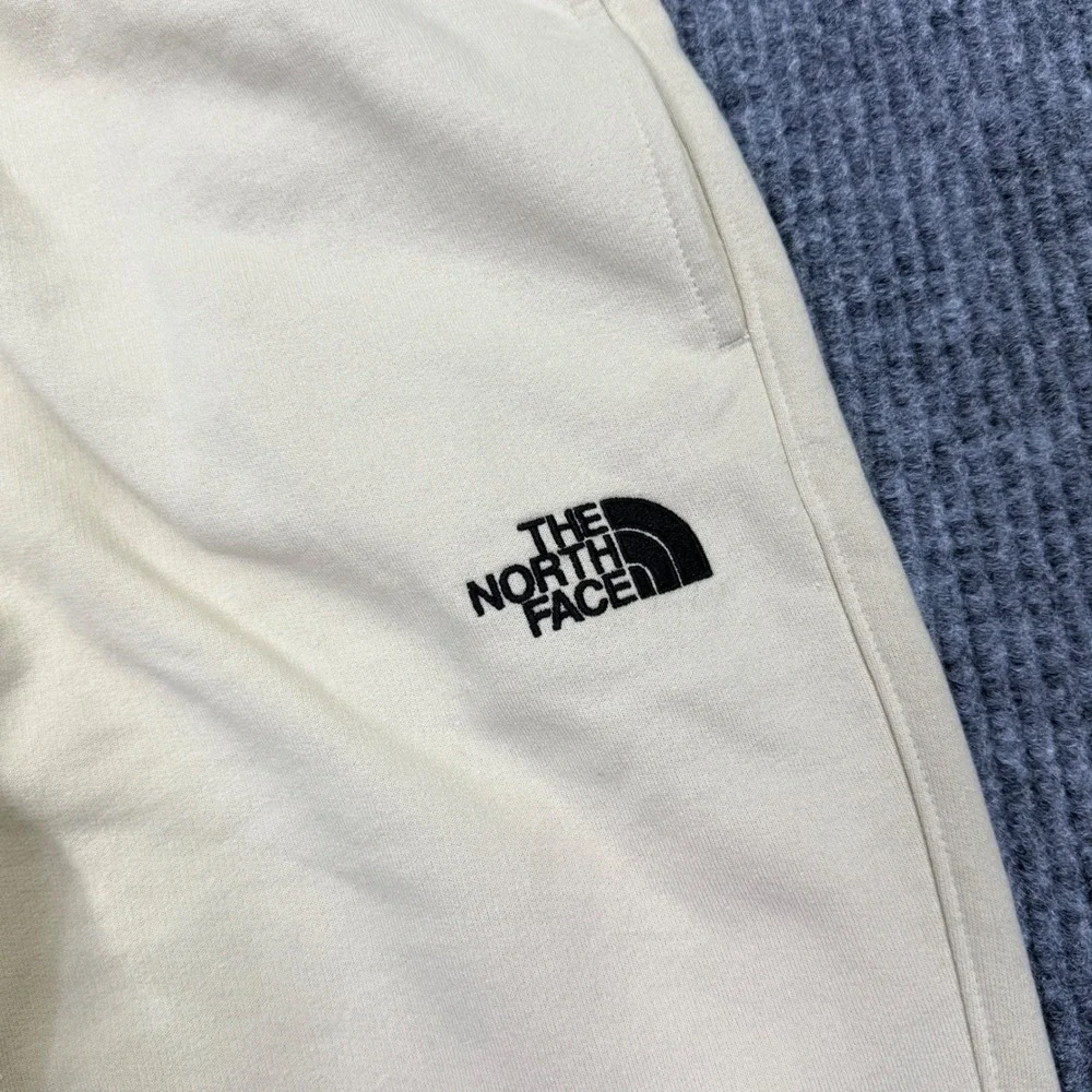 The North Face Men's AXYS Sweatpants Gravel Beige Small Belted Ankle Drawstrings